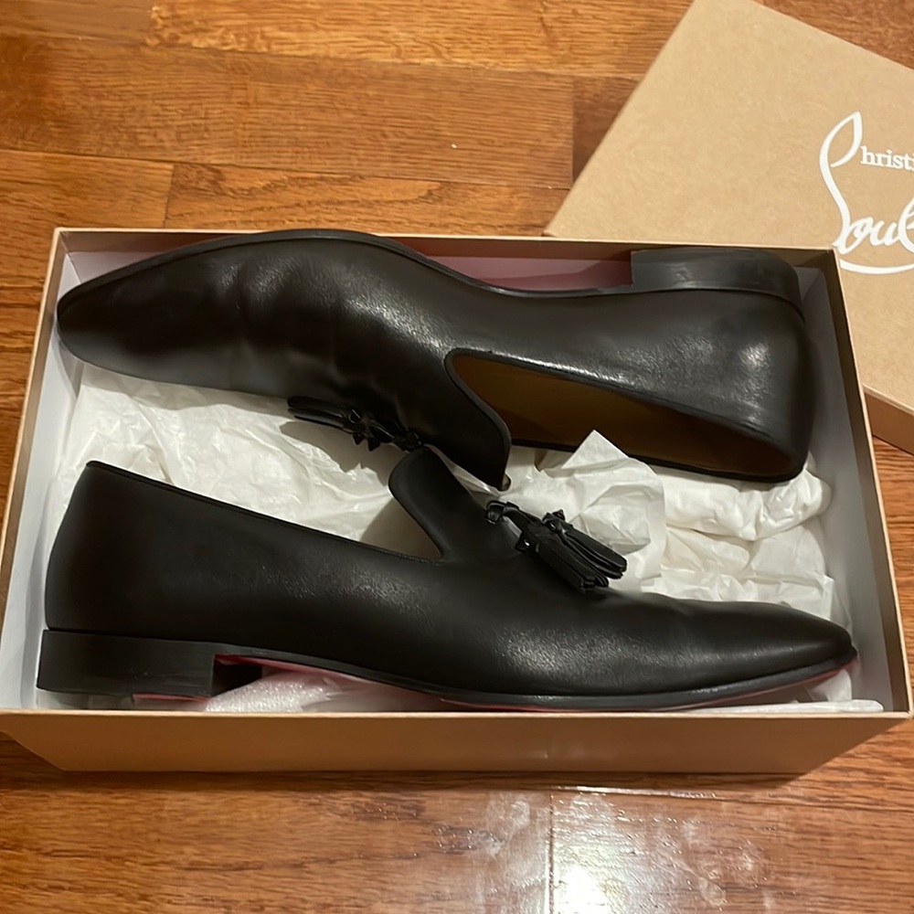 Christian Louboutin Dandelion Tassel Flat Calf